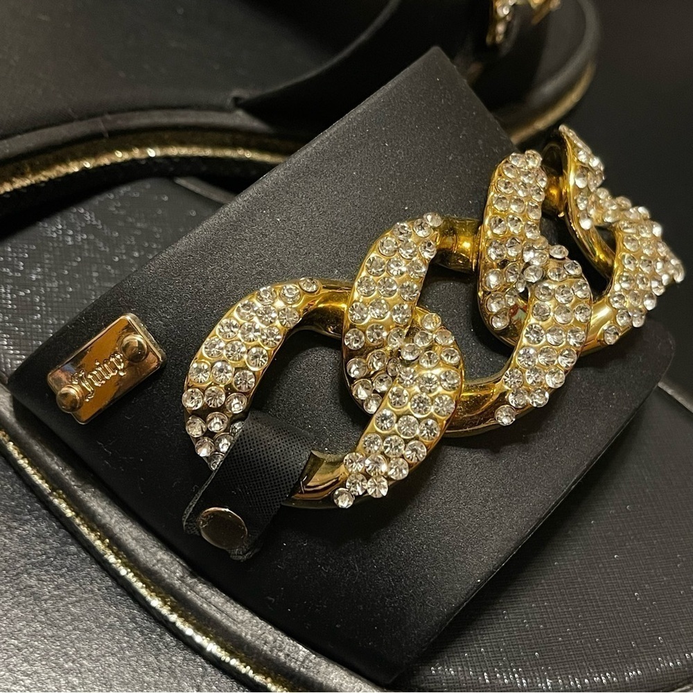 Juicy Couture Yarley Sandals EUC Sz8 - Picture 8 of 11